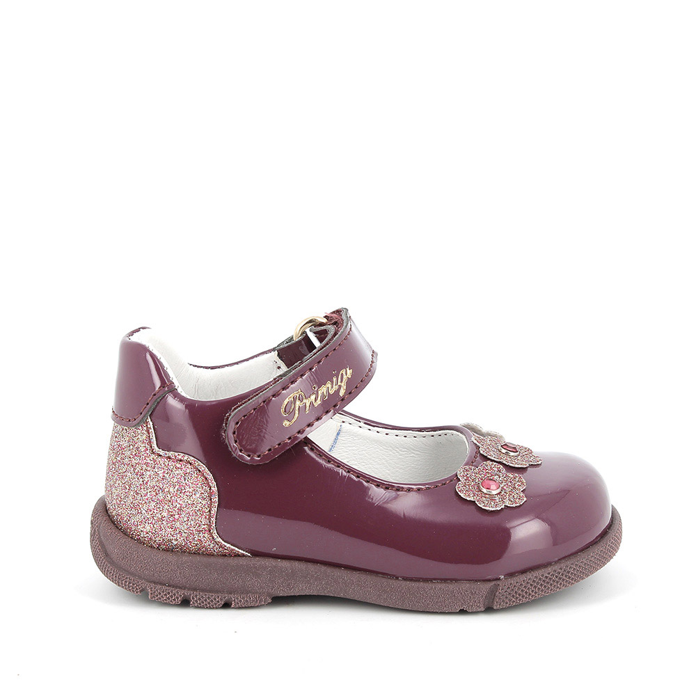 Ballerine bordeaux bambina hotsell