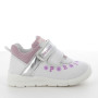 Scarpa da bambina bianco-argento Scarpa da bambina bianco-argento
