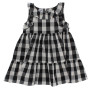 KLEID IN POPELINE, MAEDCHEN , SCHWARZ KLEID IN POPELINE, MAEDCHEN , SCHWARZ