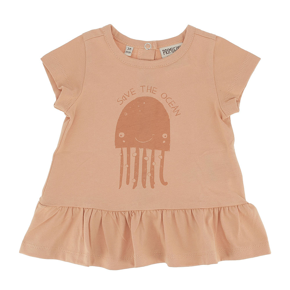 Abito in jersey da bambina, terra