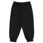 Pantalone in popeline da bambino, nero Pantalone in popeline da bambino, nero