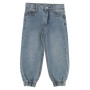 Pantalone in denim da bambina, blu Pantalone in denim da bambina, blu