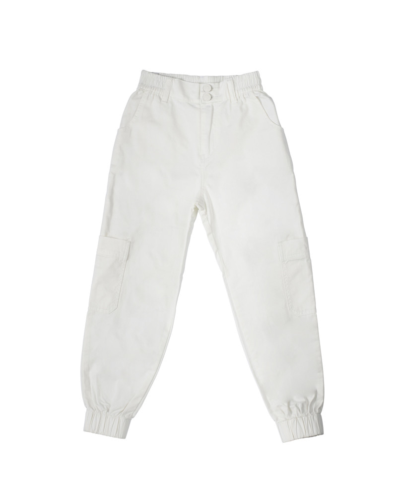 Pantalone Bianco Bambina Pantalone Palazzo Bambina