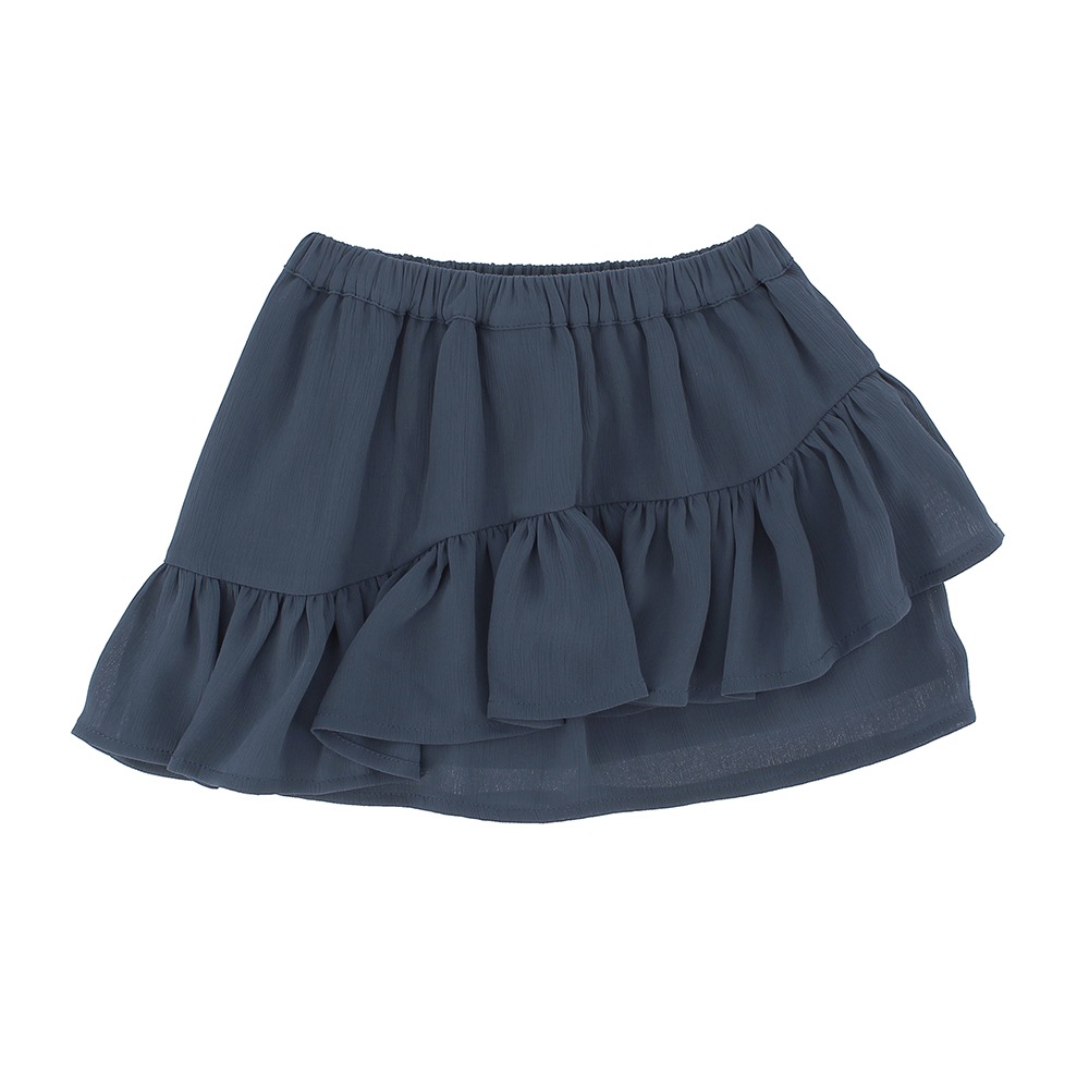 Gonna a pieghe blu bambina store