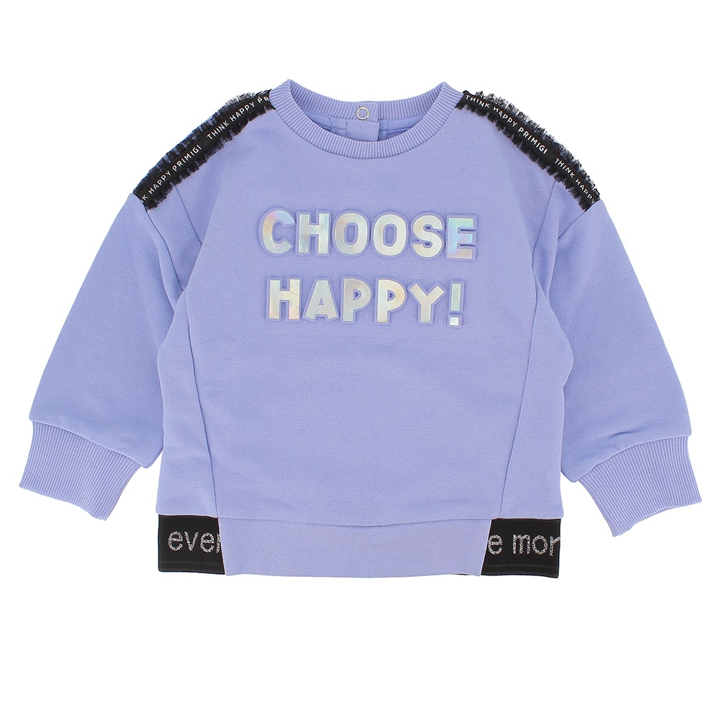 Felpa blu bambina hot sale