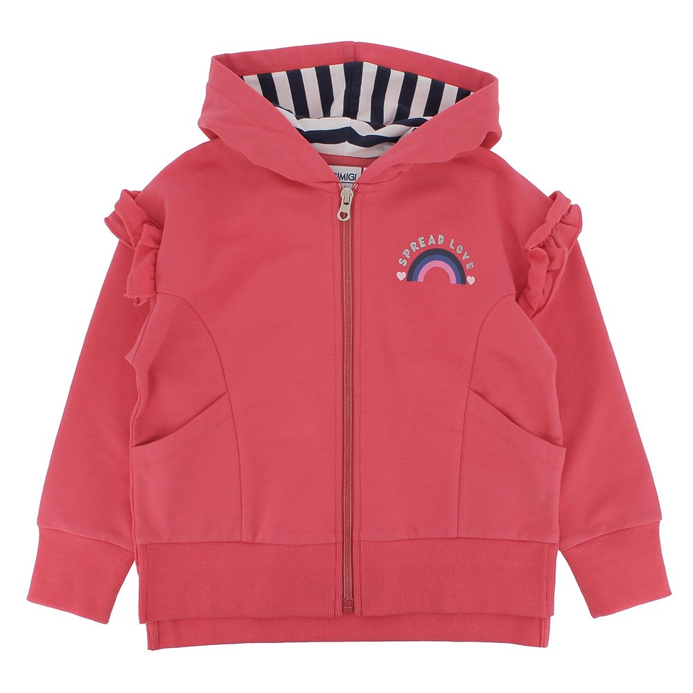 Felpa aperta bambina store