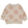 Girl round-neck sweatshirt, pink Girl round-neck sweatshirt, pink