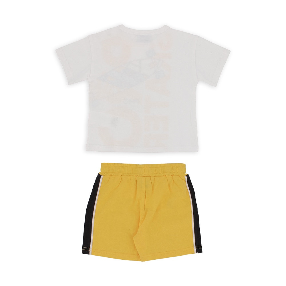 Conjunto de dos piezas para niño, blanco