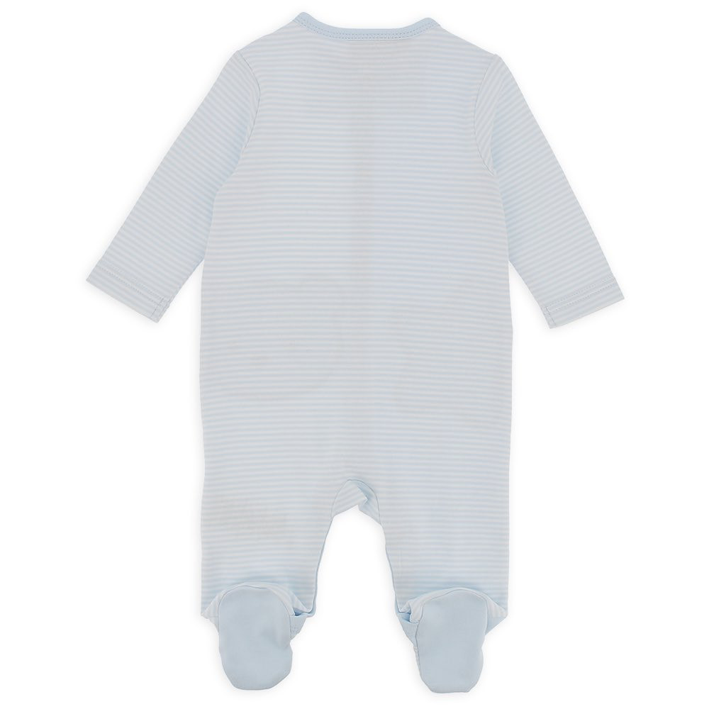 Tutina in caldo cotone da bambino, celeste