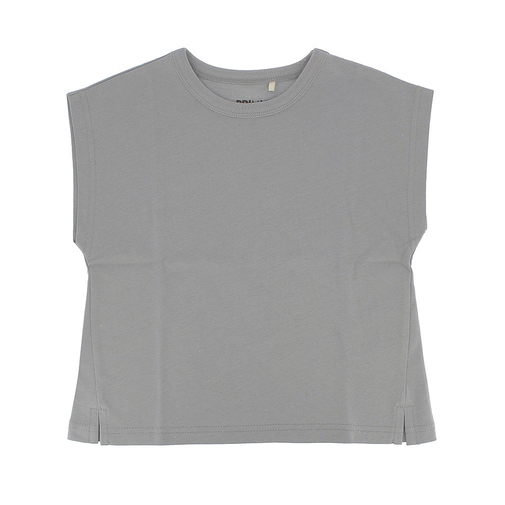 T-shirt in jersey da bambino, grigio