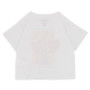 T-shirt in jersey da bambina, bianco T-shirt in jersey da bambina, bianco