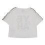 T-shirt in jersey da bambina, bianco T-shirt in jersey da bambina, bianco
