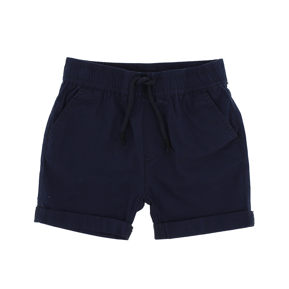 Bermuda in popeline da bambino, blu