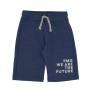 Boy bermuda in jersey, blue Boy bermuda in jersey, blue