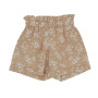Shorts in seersucker da bambina, marrone Shorts in seersucker da bambina, marrone