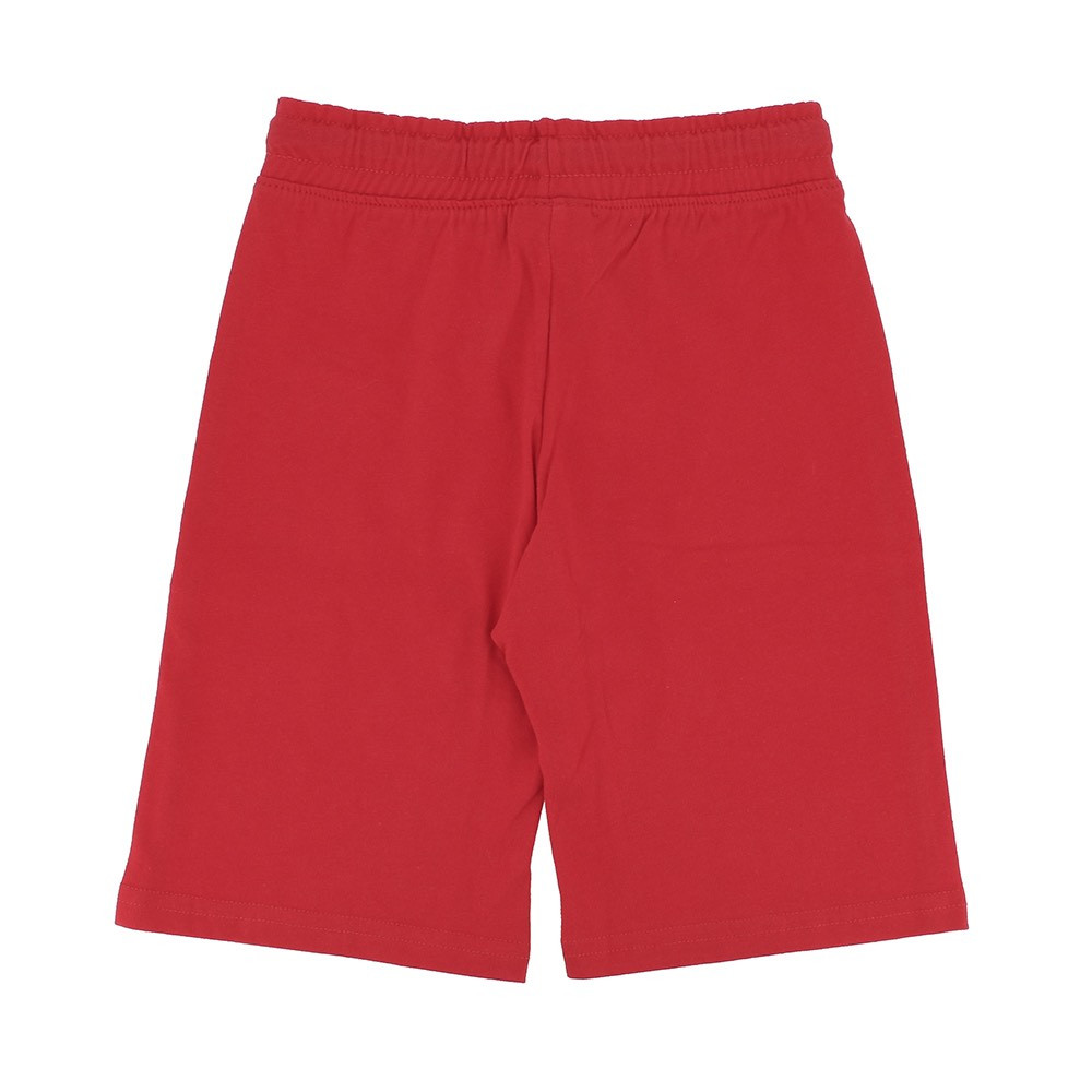 Bermuda in jersey da bambino, rosso