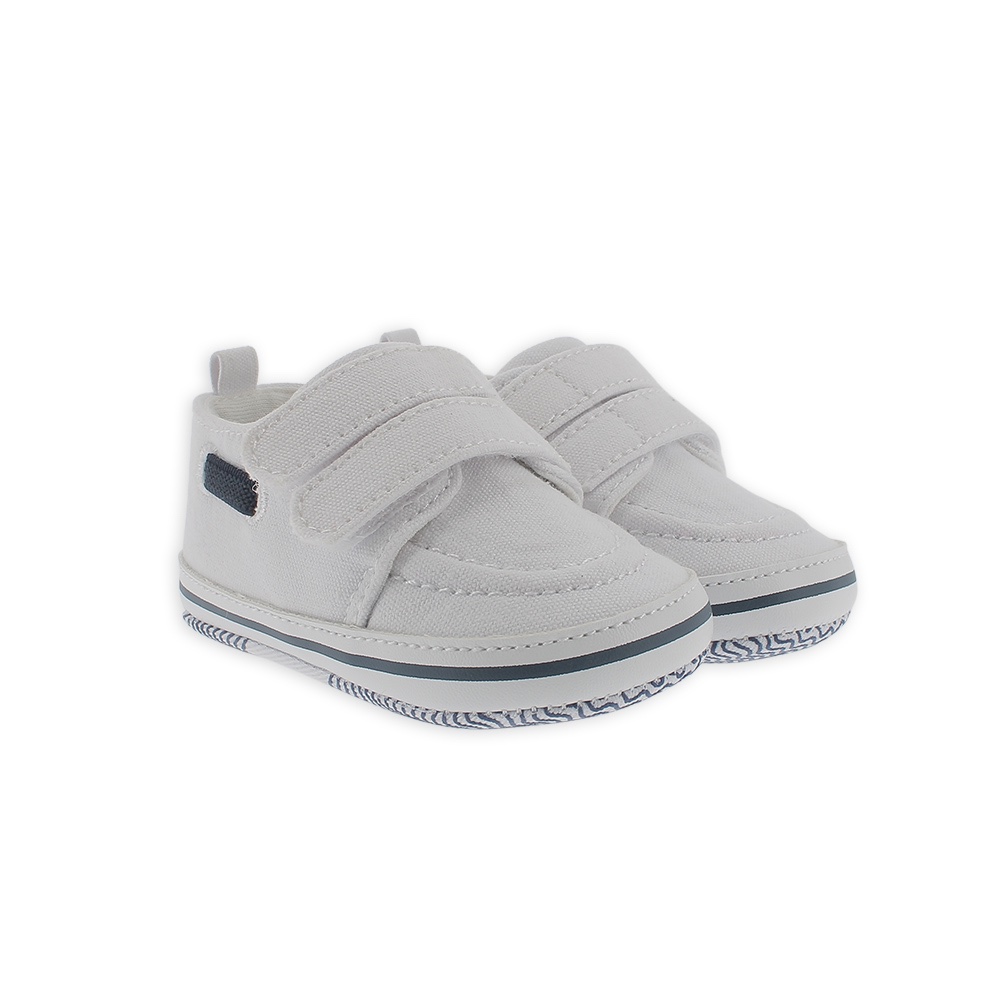Sneakers newborn da bambino, bianco