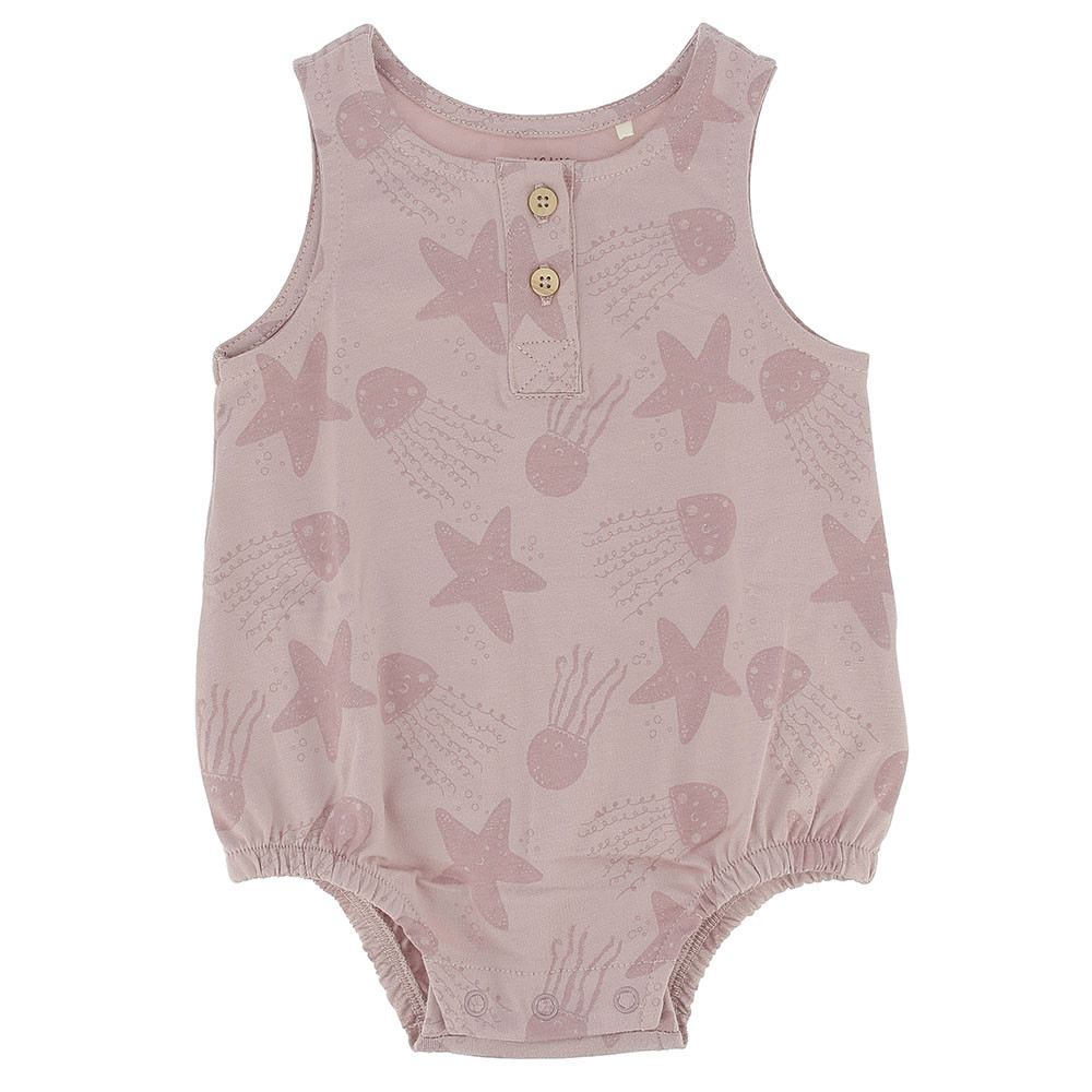 Pagliaccetto in jersey da bambina, rosa