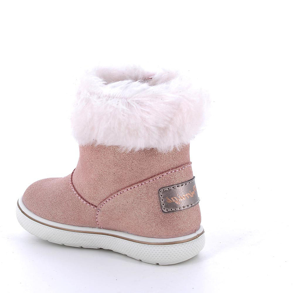 Stivali con sales pelo bambina