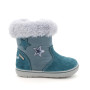 GIRL FIRST STEP ANKLE BOOTS WITH GORTEX AND FAUX FUR INSERT