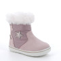 GIRL FIRST STEP ANKLE BOOTS WITH GORTEX AND FAUX FUR INSERT