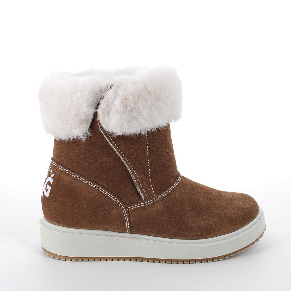 Stivaletti Scamosciati Stivaletti Donna Con Pelliccia Interna