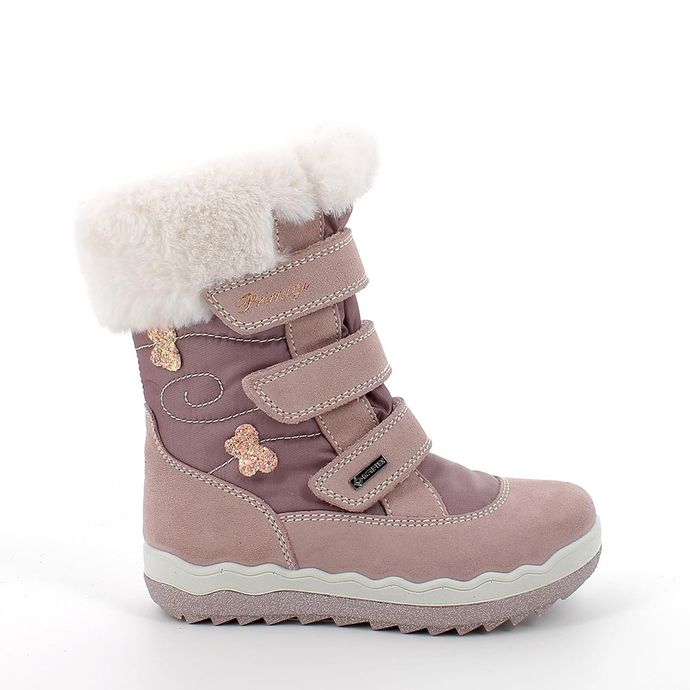Stivali da bambina rosa rosa antico