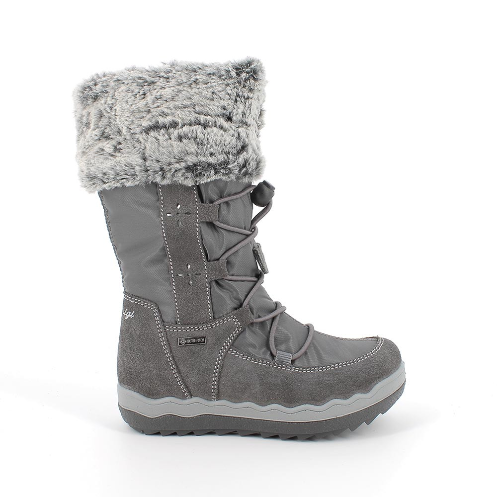 STIVALI GORE TEX CON INSERTO IN PELLICCIA SINTETICA BAMBINA
