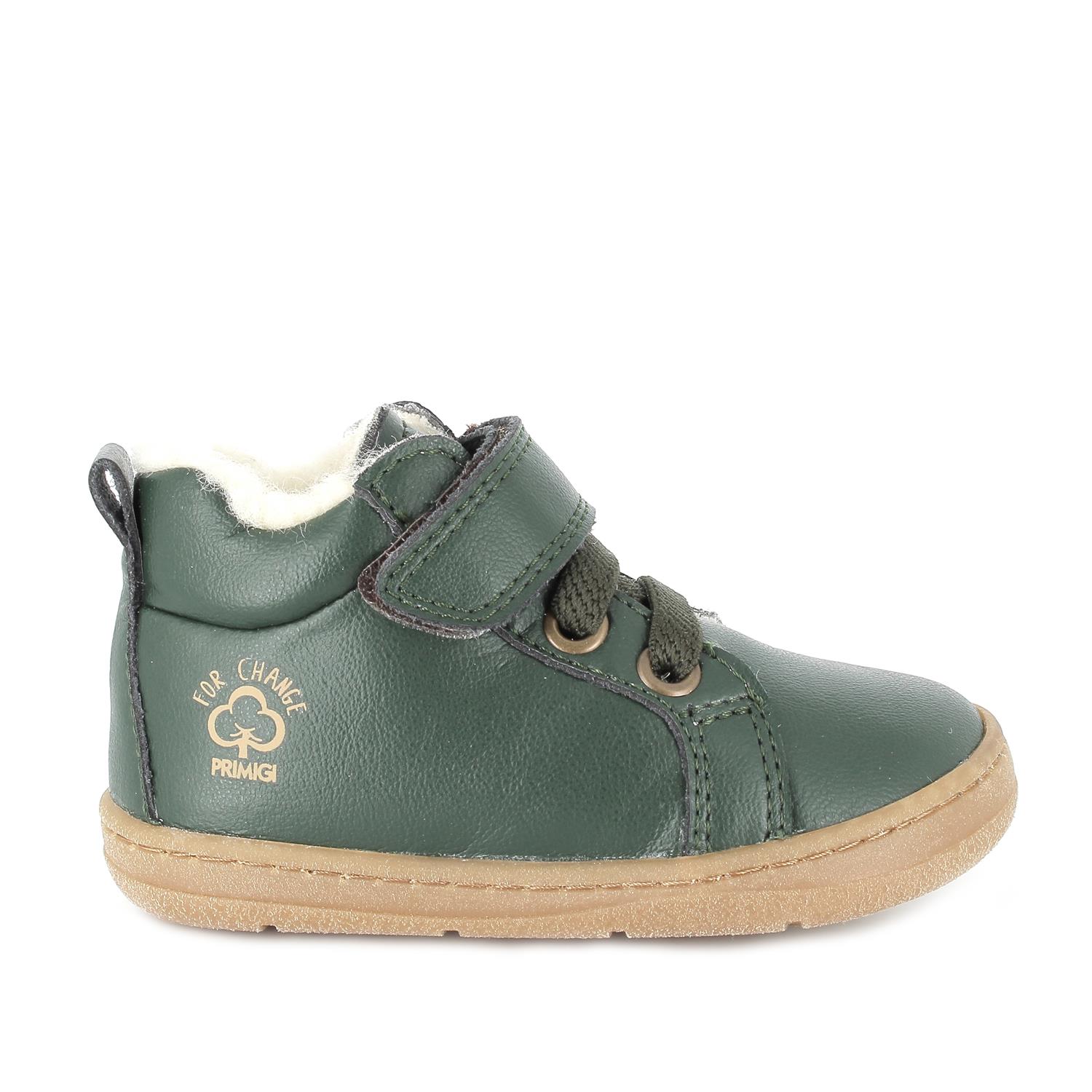 Scarpe da bambina verde scuro