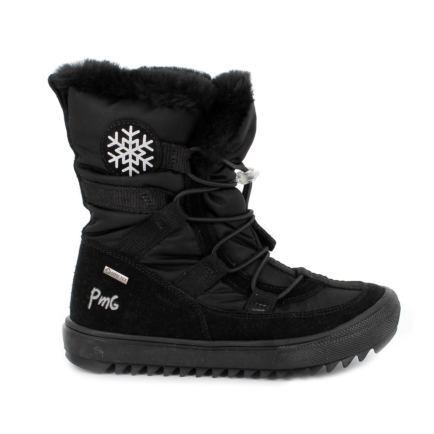 GORE-TEX MAEDCHEN-STIEFELETTEN MIT ÖKOPELZEINSATZ