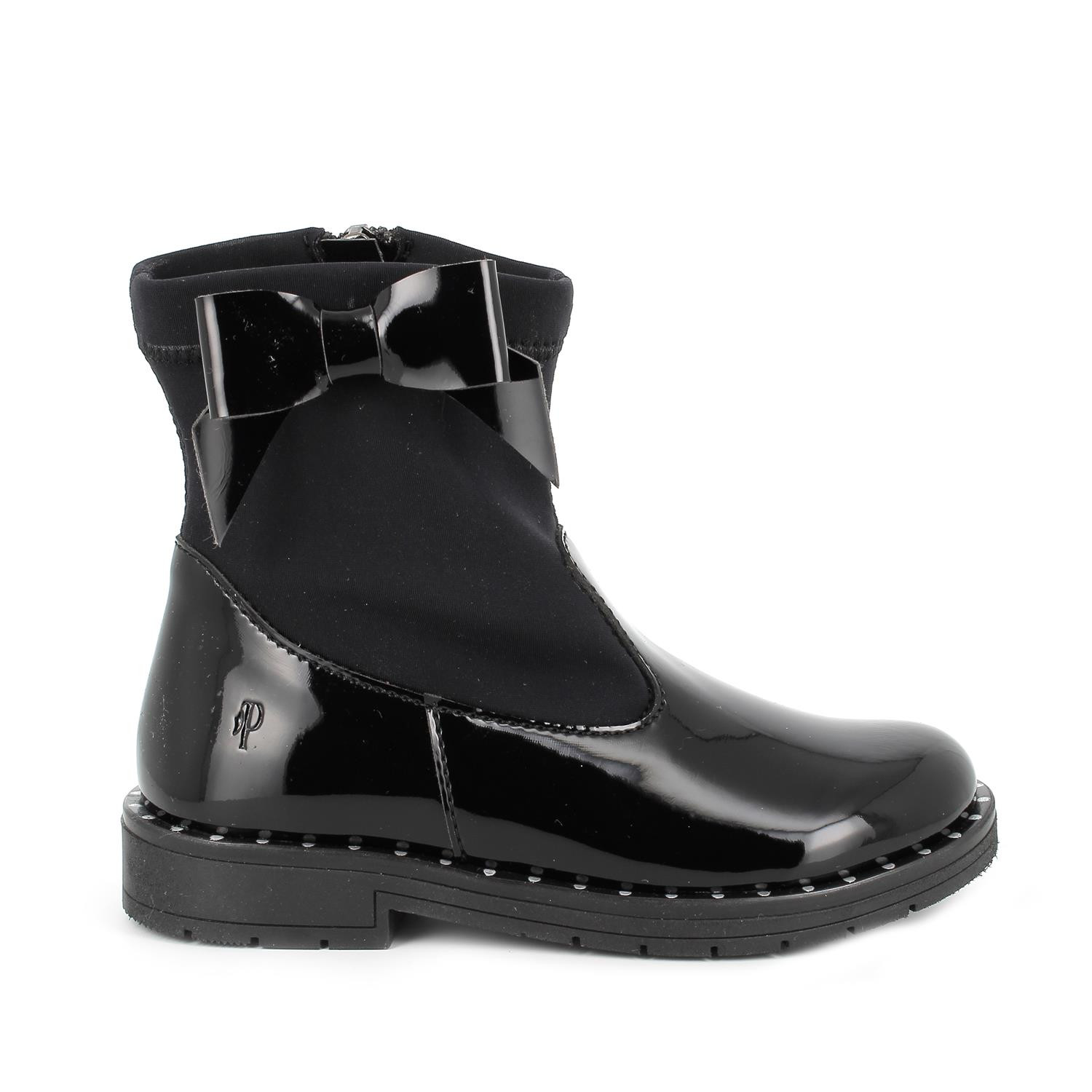 Stivaletti bimba top neri