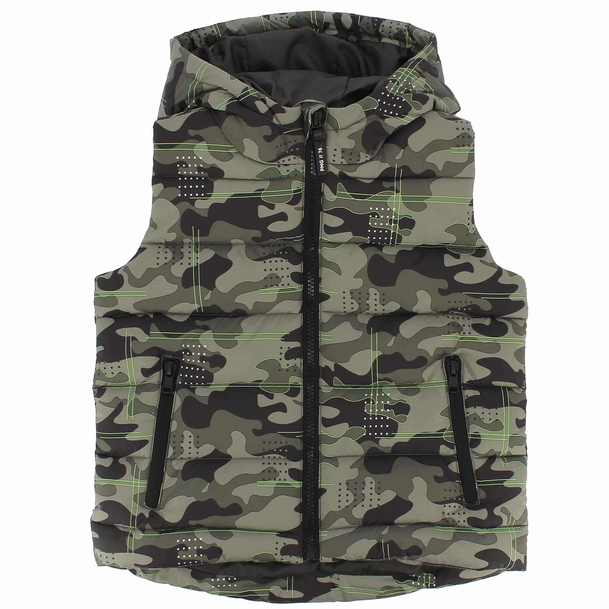 Primigi Gilet in nylon da bambino, verde, Taglia 4