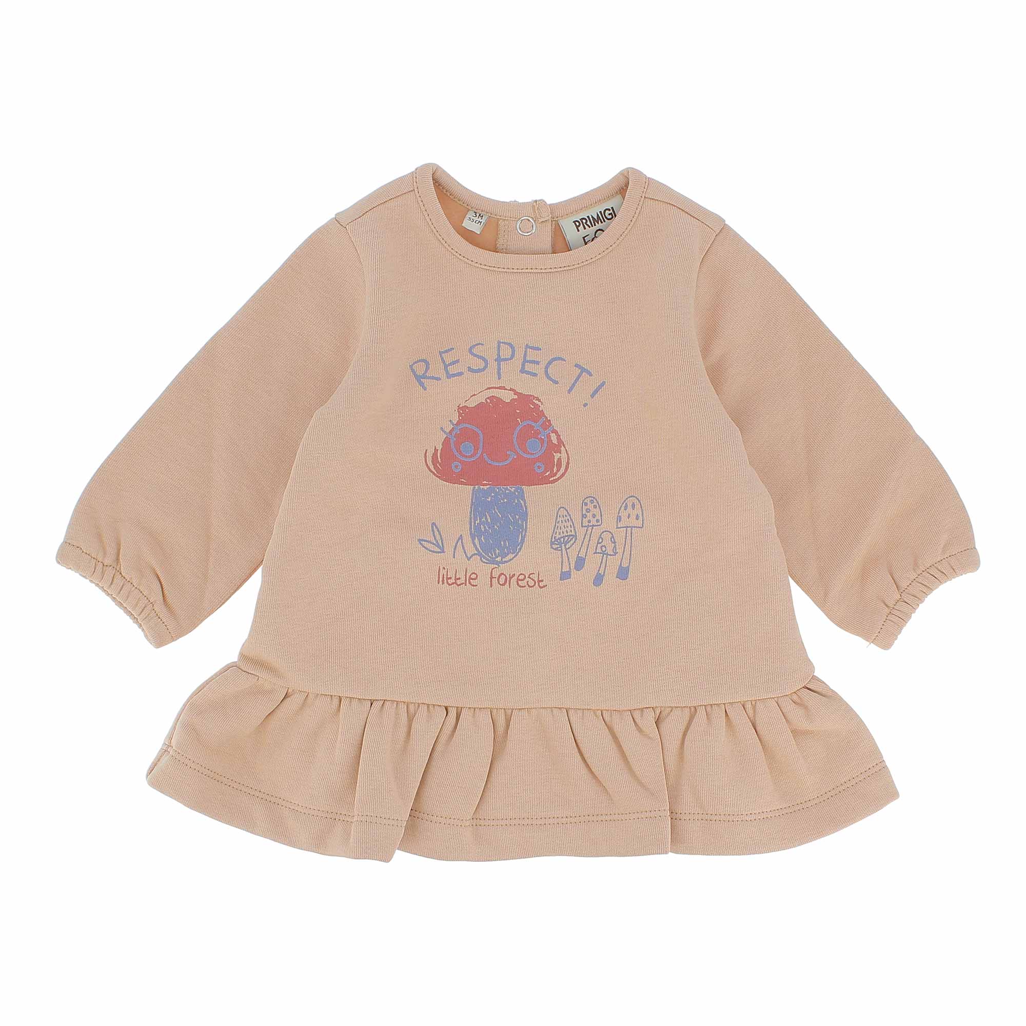Primigi Vestito in felpa da bambina, beige, Taglia 6M