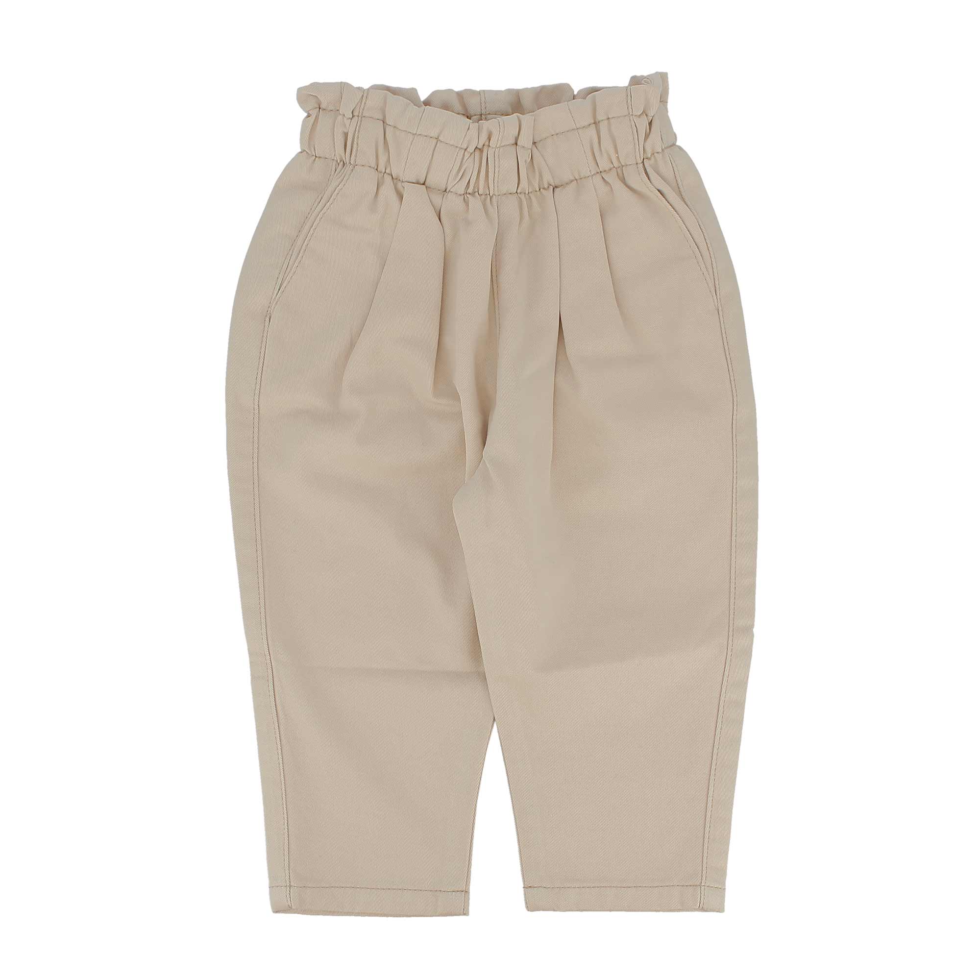 Primigi Pantalone in gabardina da bambina, beige, Taglia 12M