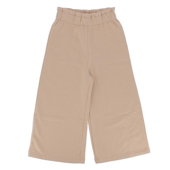Pantalone in felpa da bambina, beige Pantalone in felpa da bambina, beige