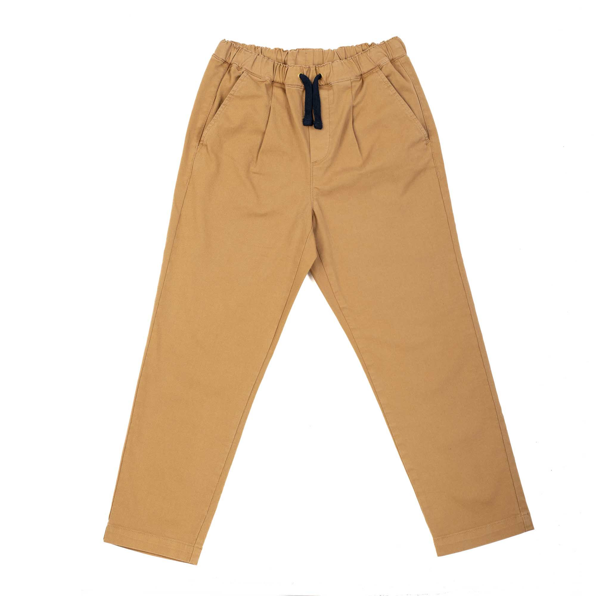 Primigi Pantalone in gabardina da bambino, marrone, Taglia 7