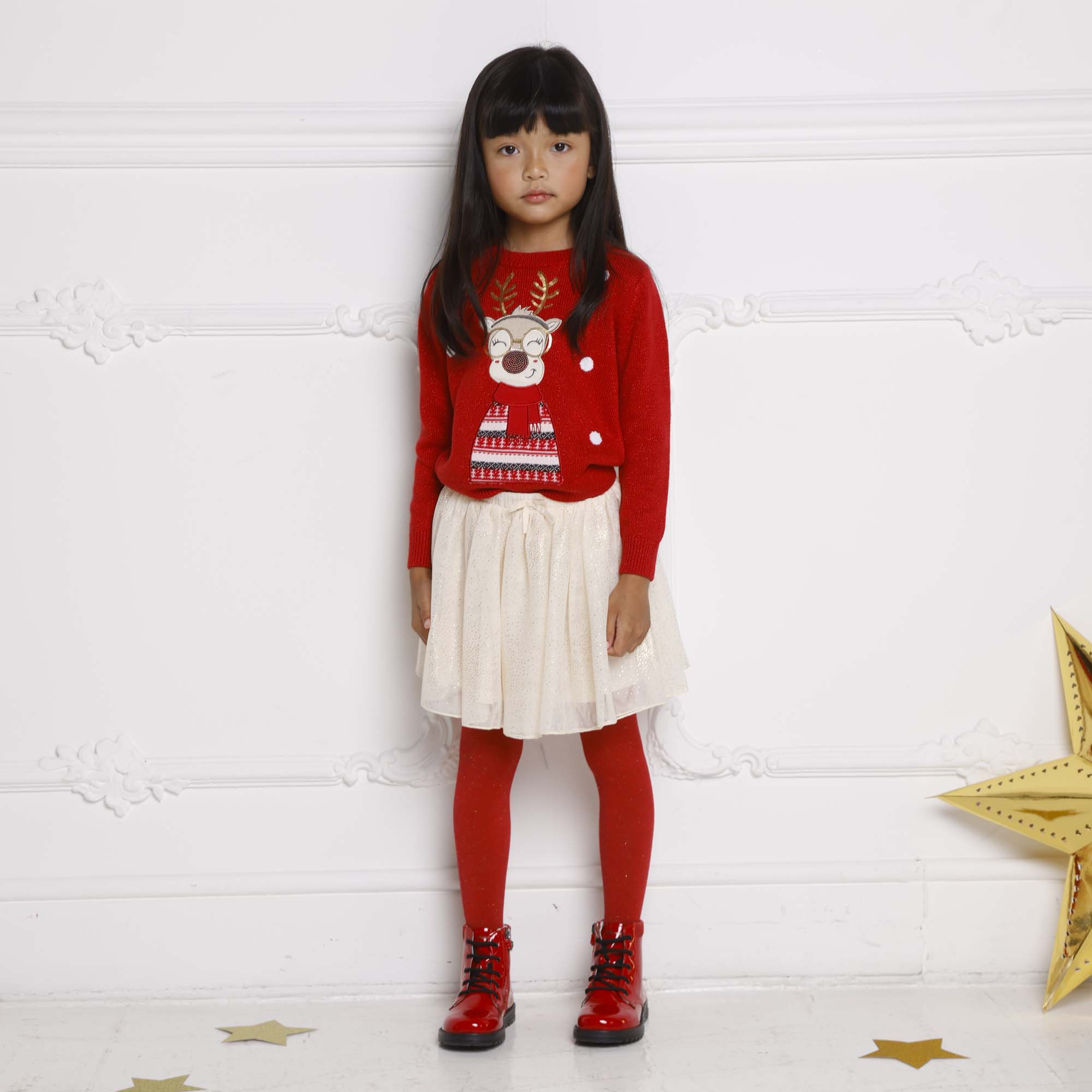 Gonna tulle oro discount bambina