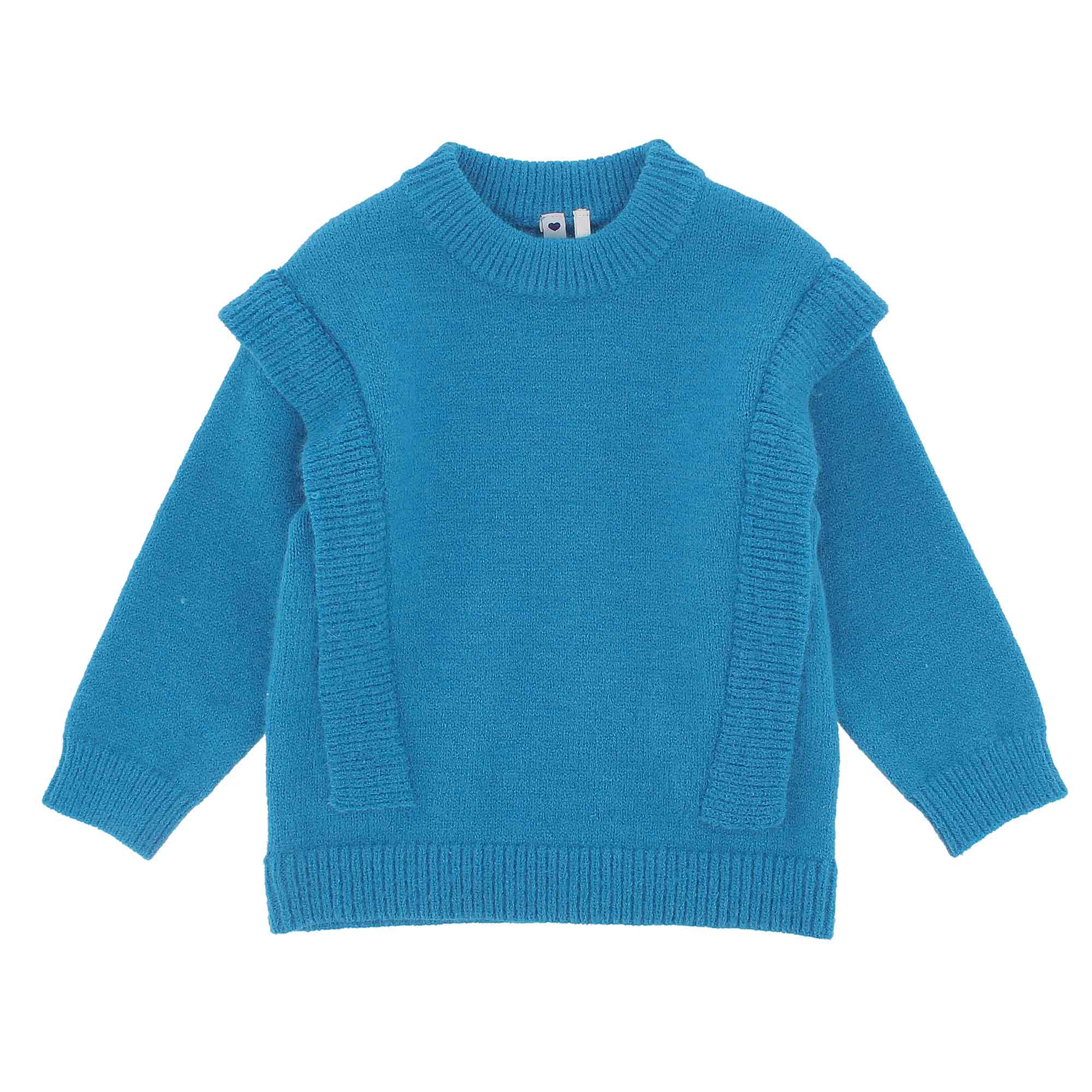 Primigi Pullover girocollo da bambina, blu, Taglia 12M