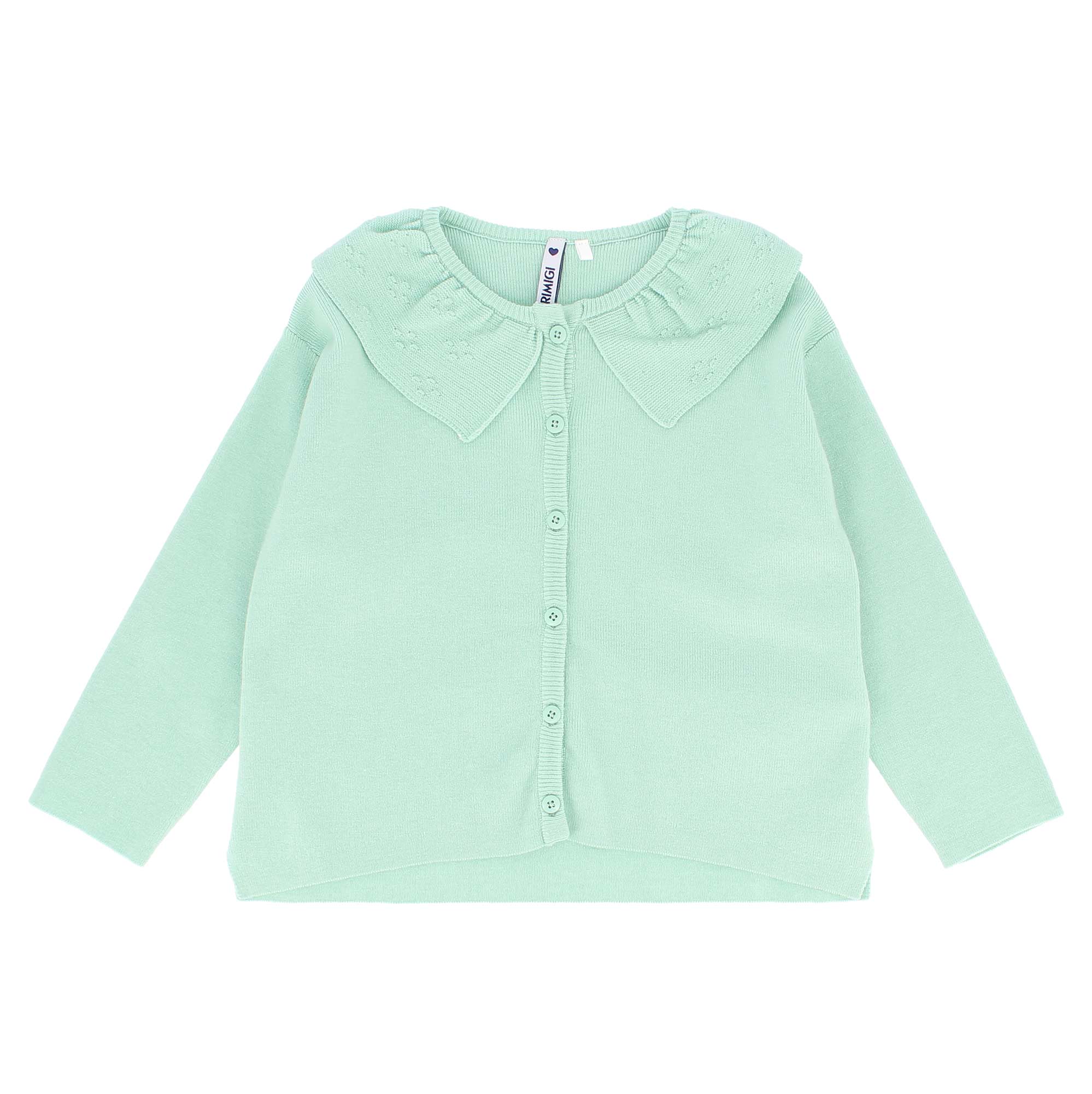Primigi Cardigan in maglia da bambina, verde, Taglia 4