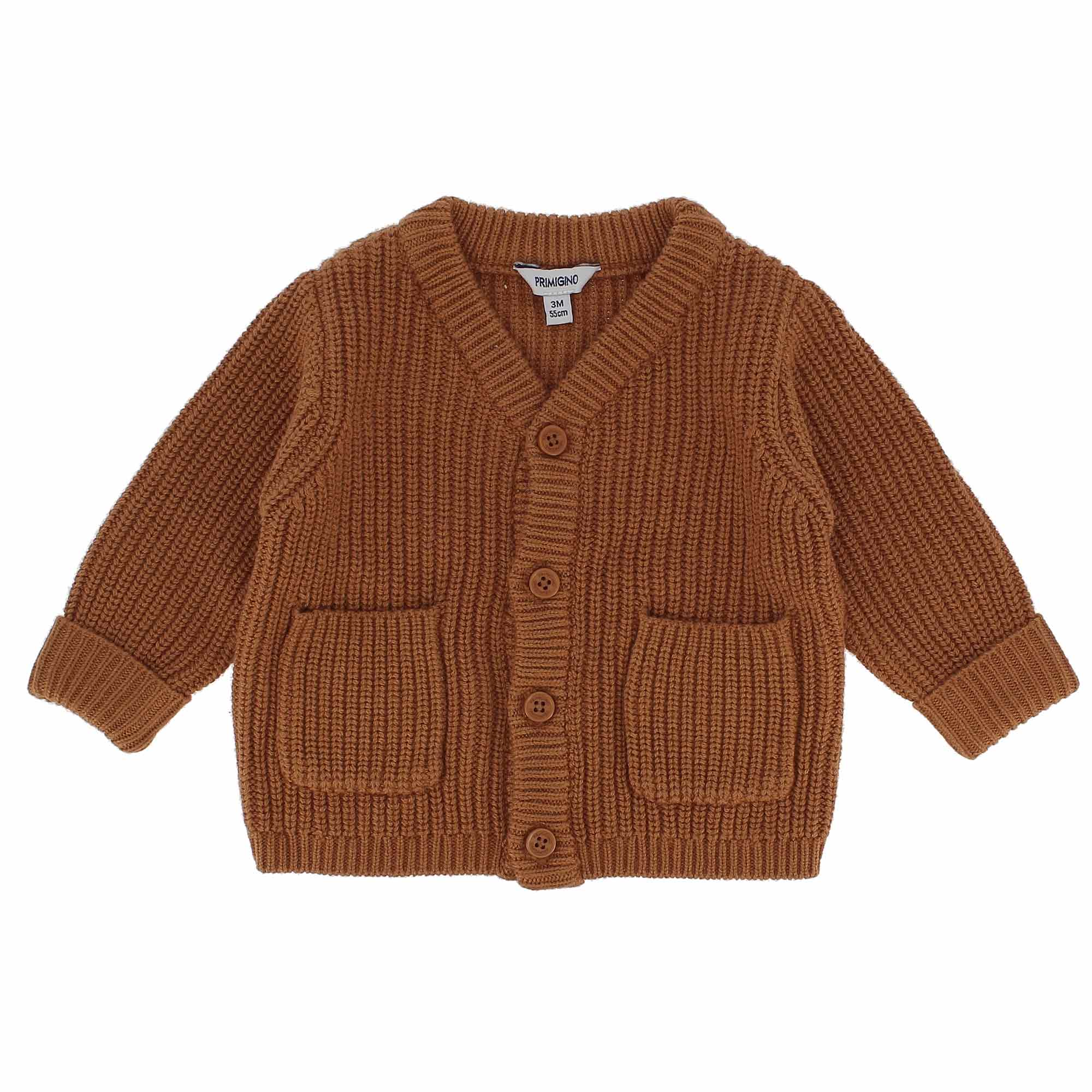 Primigi Cardigan in maglia da bambino, beige, Taglia 6M