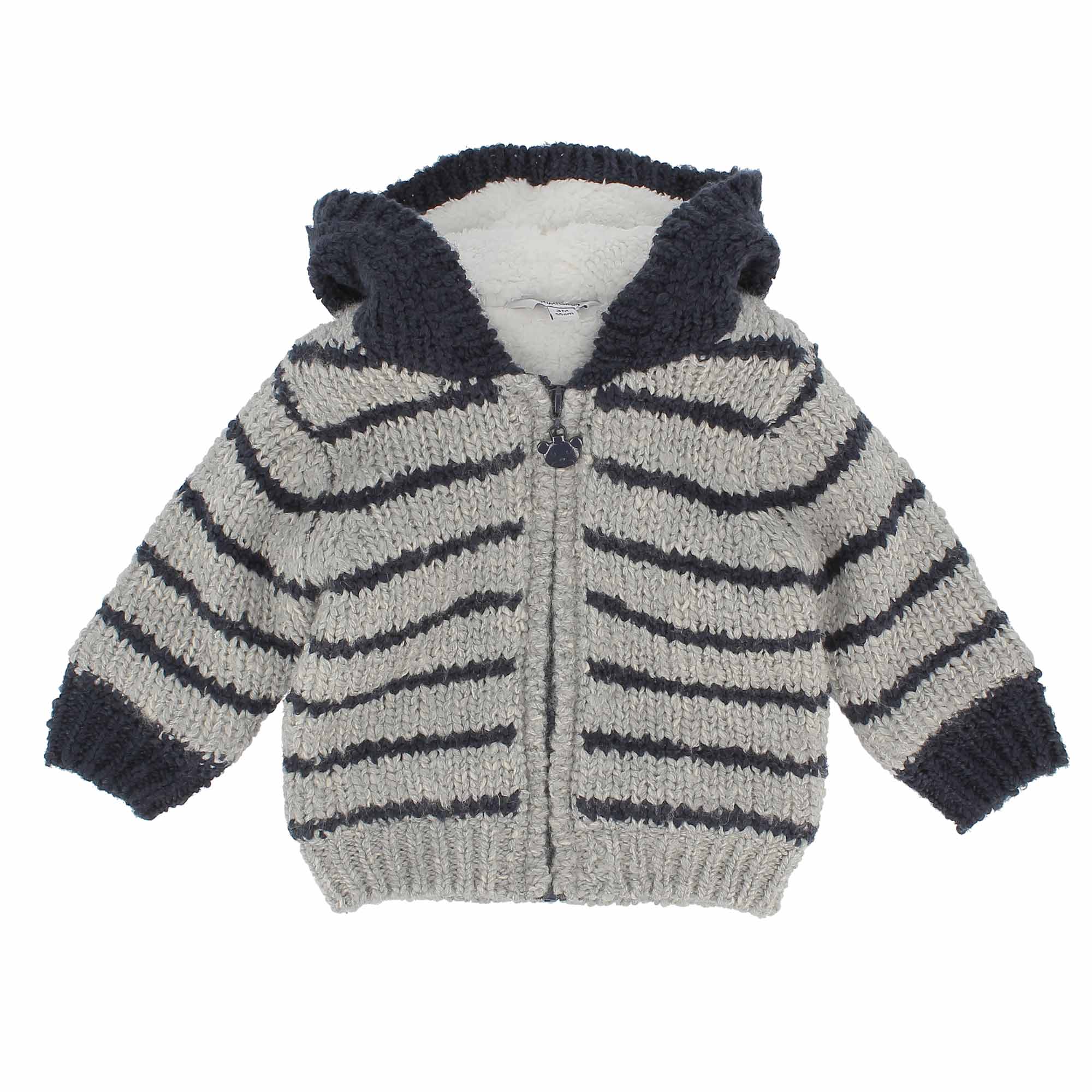 Primigi Cardigan in maglia da bambino, grigio, Taglia 6M