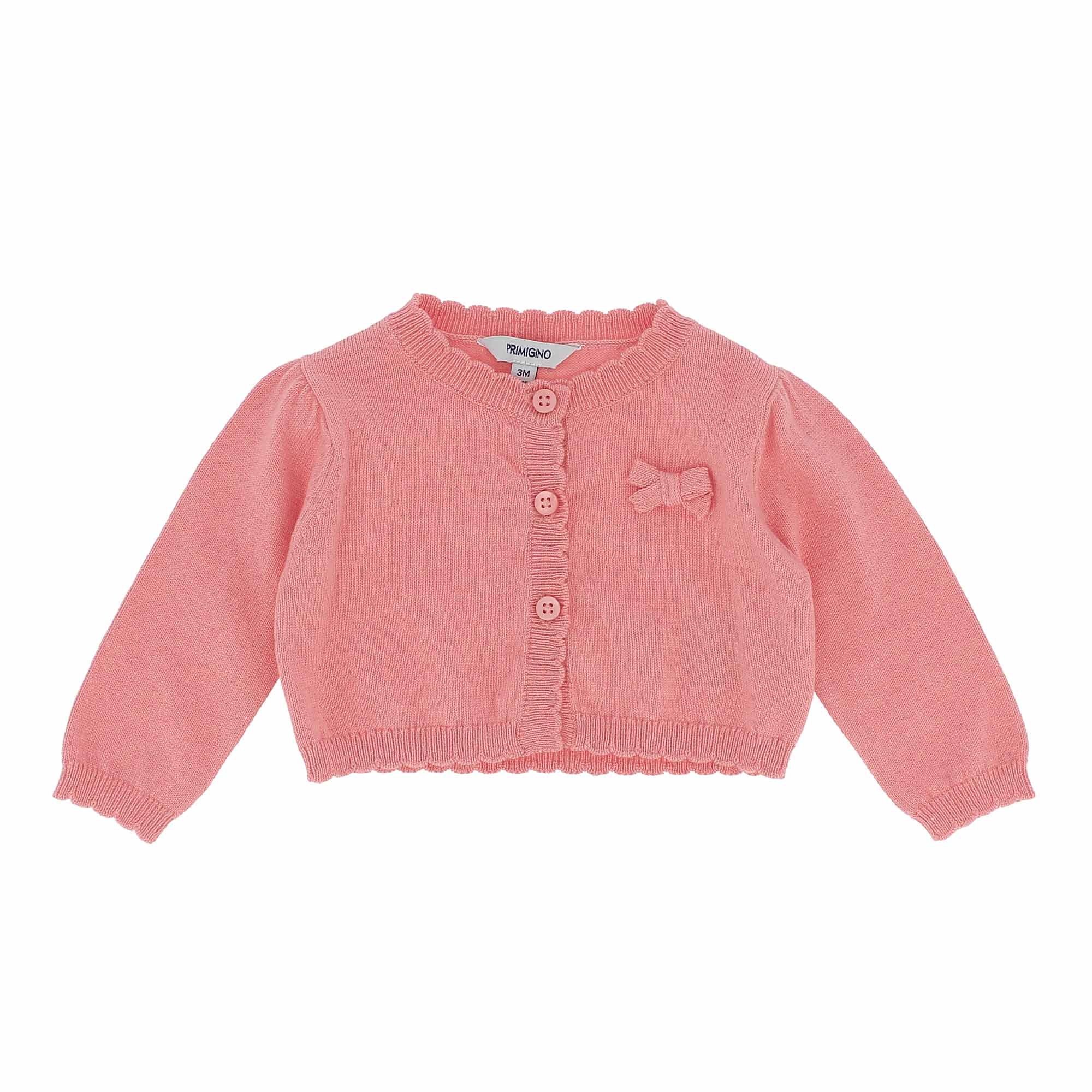 Primigi Cardigan in maglia da bambina, rosa, Taglia 9M