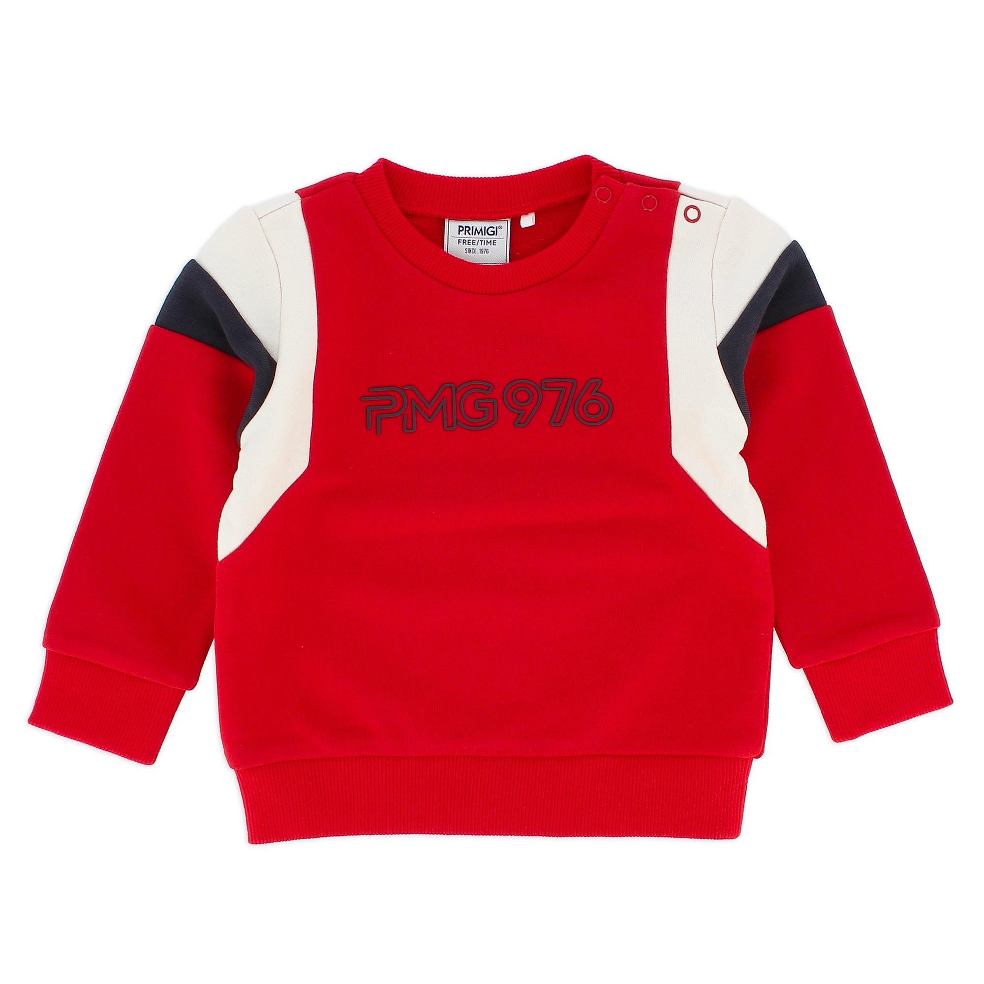 Primigi Felpa girocollo da bambino, rosso, Taglia 12M