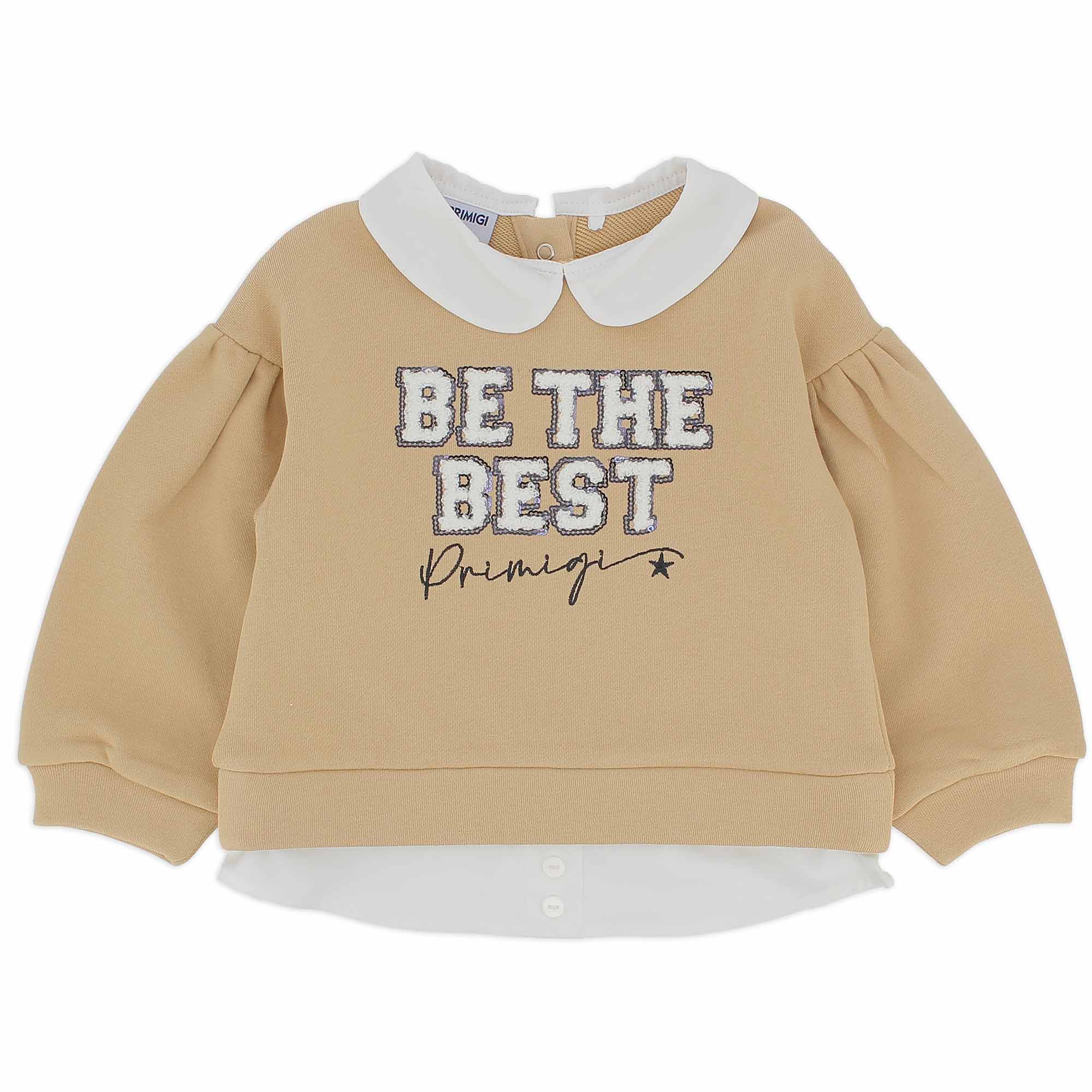 Primigi Felpa da bambina, beige, Taglia 12M