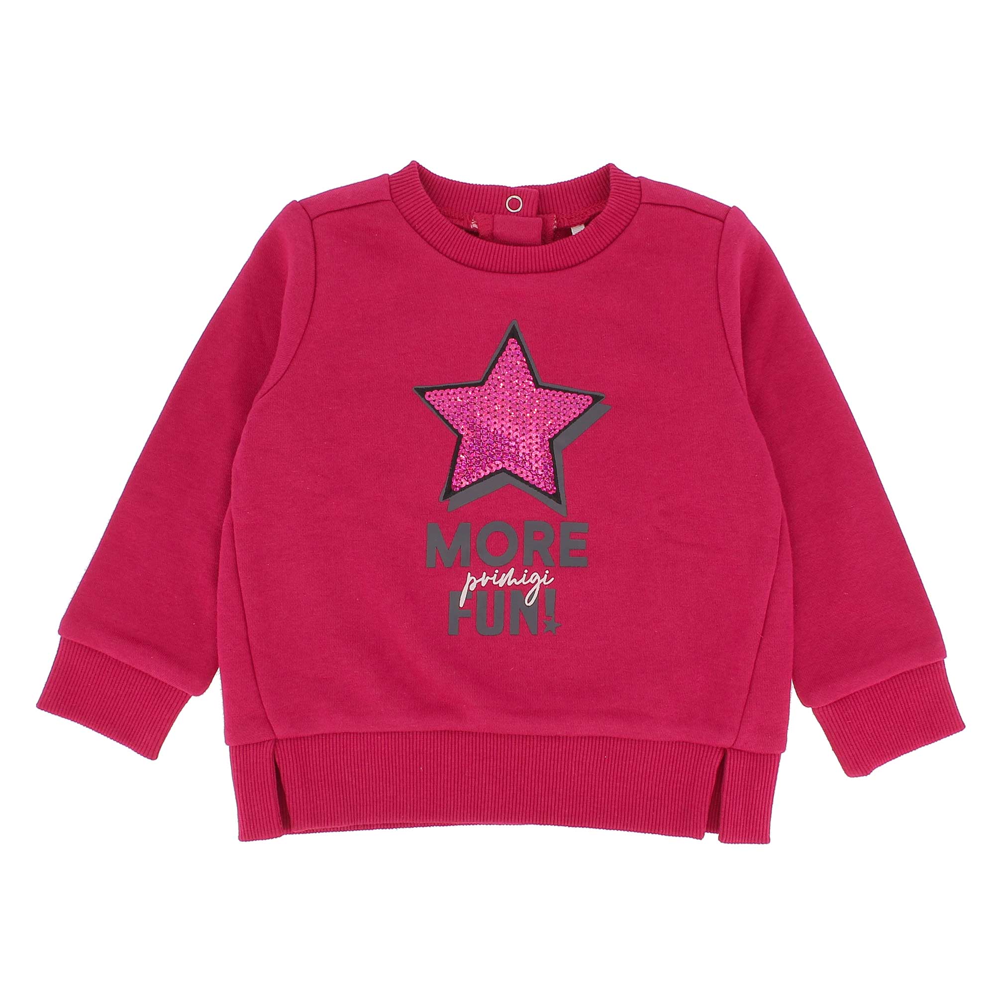 Primigi Felpa girocollo da bambina, rosa, Taglia 12M