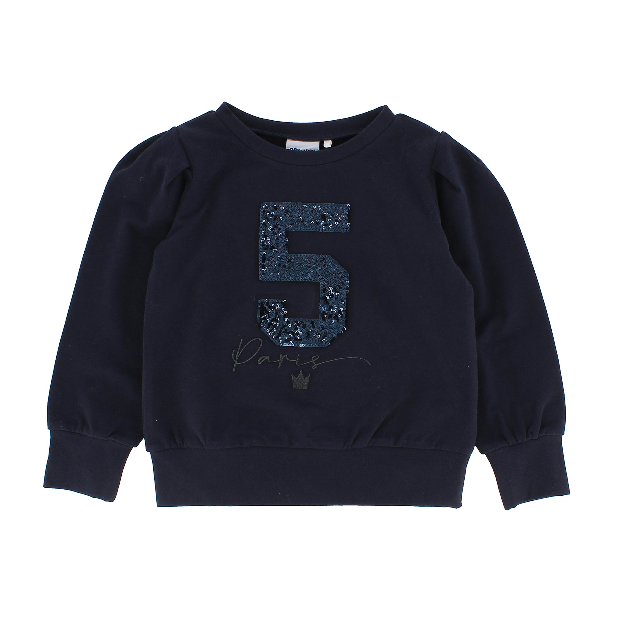 Primigi Felpa girocollo da bambina, blu, Taglia 4