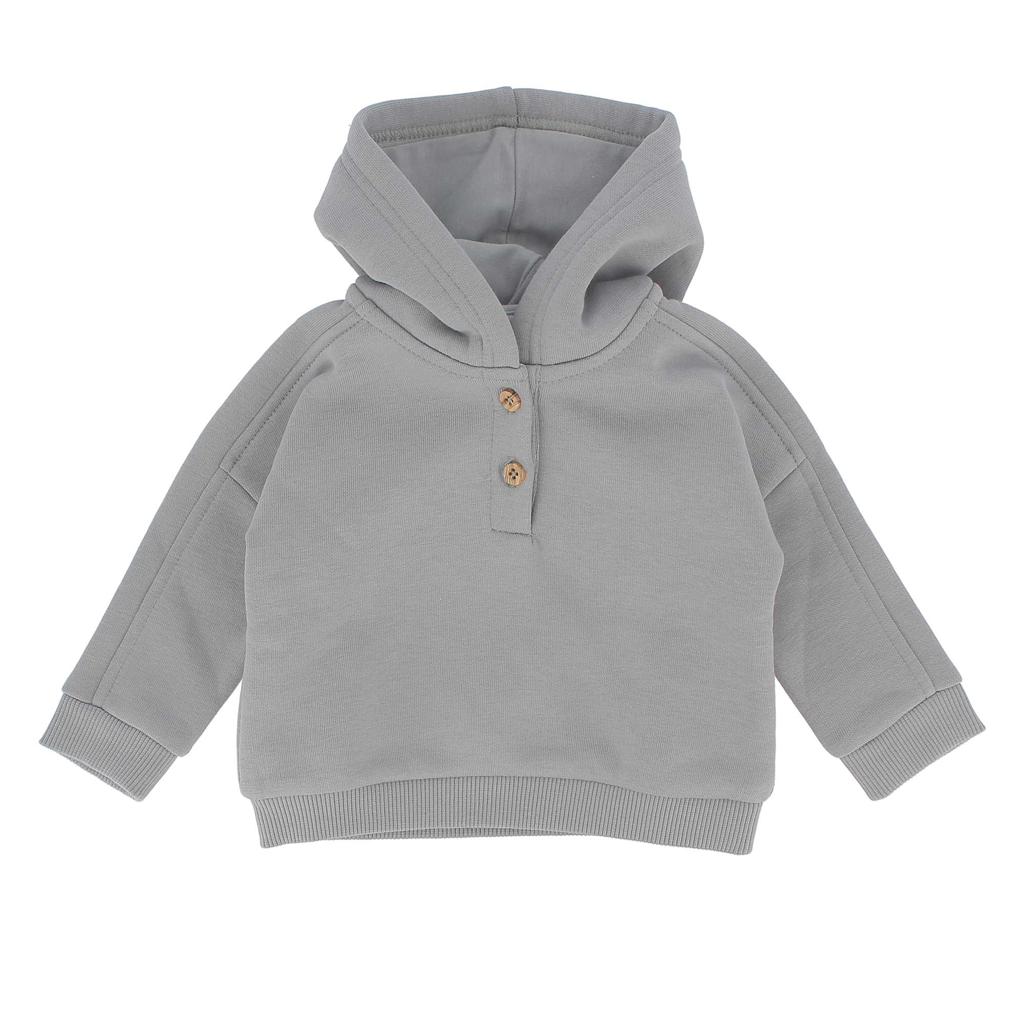 Primigi Felpa con cappuccio da bambino, grigio, Taglia 3M