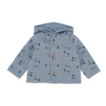 Felpa con cappuccio da bambino, blu Felpa con cappuccio da bambino, blu