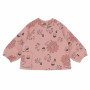 Sweat-shirt col rond fille, rose Sweat-shirt col rond fille, rose