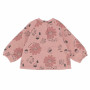 Sweat-shirt col rond fille, rose Sweat-shirt col rond fille, rose